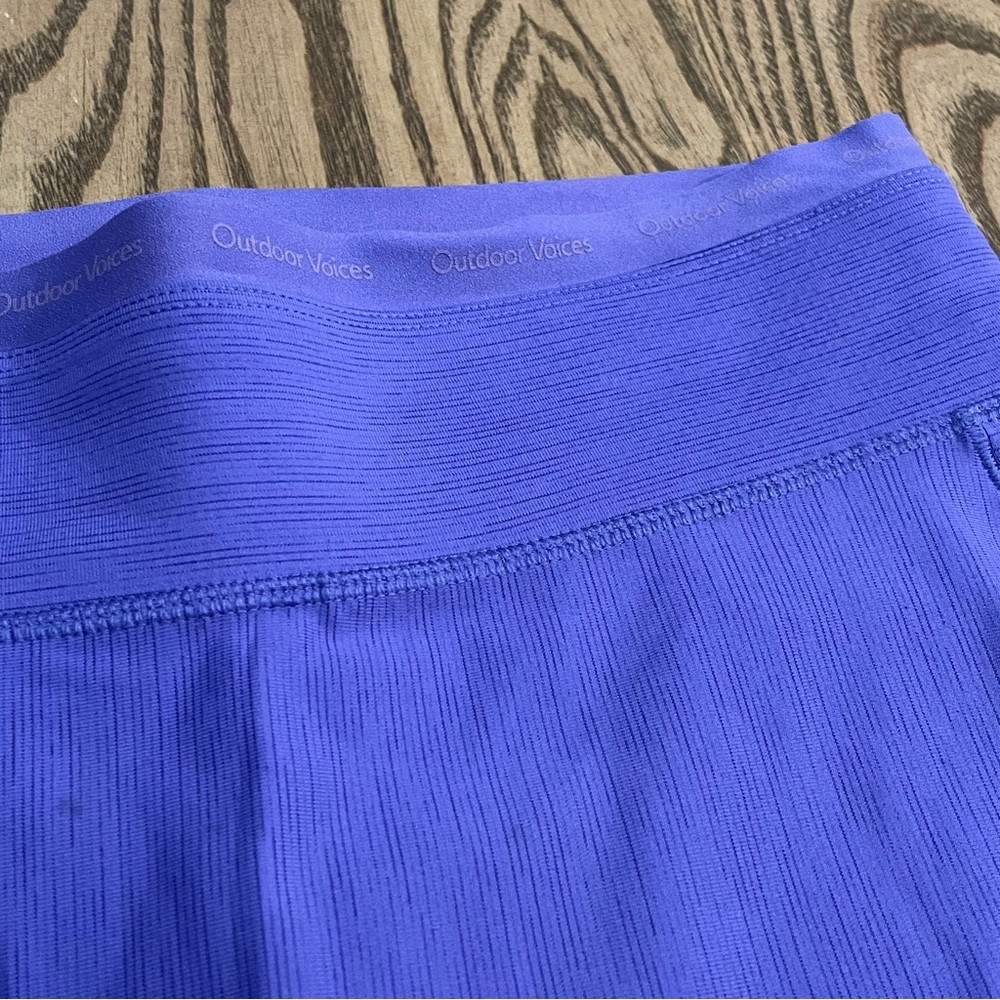Outdoor Voices Thrive 7/8 Leggings- Violet Women’s Medium NEW - Picture 4 of 11